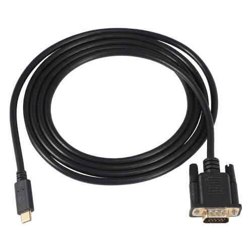 Câble USB C vers Vga 5,9 pieds / 1.8m, câble USB de type C vers Vga, adapté aux périphériques USB 3.1 adaptés