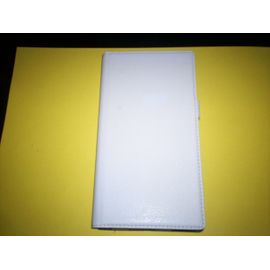 Étui À Rabat Sony Xperia Blanc