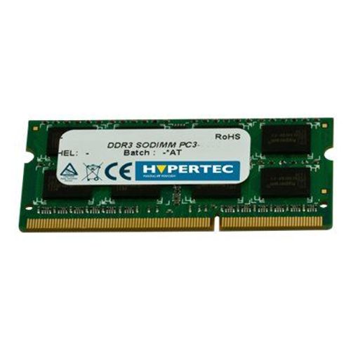 Hypertec - DDR3 - module - 2 Go - SO DIMM 204 broches - 1066 MHz / PC3-8500 - mémoire sans tampon - non ECC
