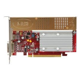 MSI RX1550-TD128EH - Carte graphique - Radeon X1550 - 128 Mo DDR2 - PCIe x16