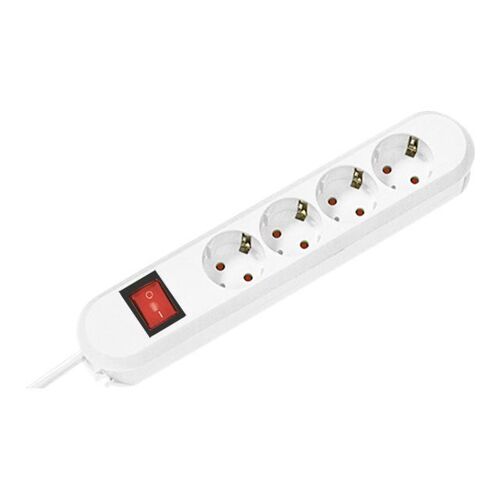 Bachmann SMART - Coupe-circuit - connecteurs de sortie : 4 (power CEE 7/7) - 1.5 m cordon - blanc