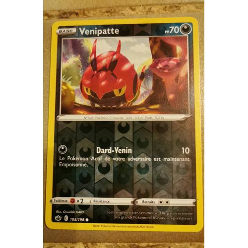 Venipatte 105/198 Commun Reverse - Règne De Glace 