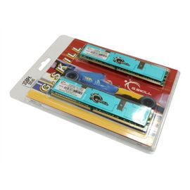 Mémoire G.Skill PK Series 2 Go (2 x 1 Go) DIMM 240 broches DDR2 800 MHz PC2-6400 CL4 - 2.0 - 2.1 V - mémoire sans tampon - NON ECC