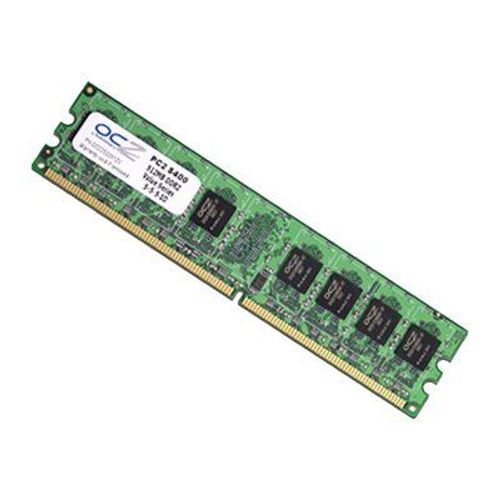 OCZ Value - DDR2 - module - 1 Go - DIMM 240 broches - 667 MHz / PC2-5400 - CL5 - 1.8 V - mémoire sans tampon - non ECC