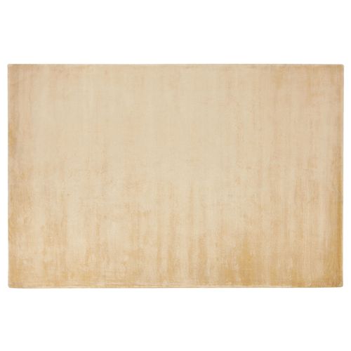 Tapis En Viscose Beige Sable 160 X 230 Cm Gesi Ii