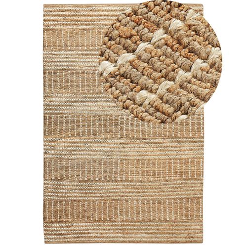 Tapis En Jute Beige 200 X 300 Cm Kamberli
