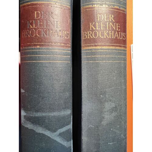 Der Kleine Brockhaus In Zwei Bänden Tomes 1 Et 2