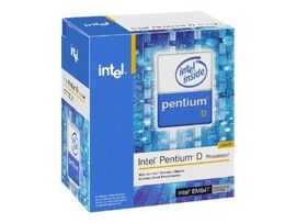 Intel Pentium D 820 - 2.8 GHz - 2 coeurs - 2 Mo cache - LGA775 Socket - Box
