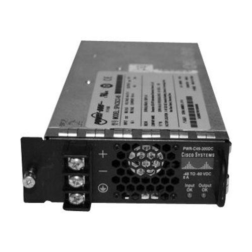 Cisco - Alimentation - branchement à chaud (module enfichable) - -48 - -60 V - 300 Watt - pour Catalyst 4948, 4948 10 Gigabit Ethernet Switch; ME 4924-10GE