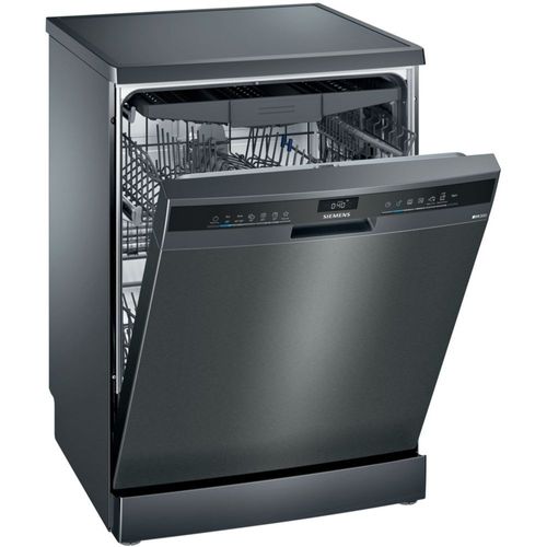 Lave-vaisselle Siemens iQ300 SN23EC14CE - WiFi - Niche - 60x57x81.5 cm (lxpxh) - inox noir