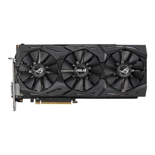 ASUS ROG-STRIX-RXVEGA56-O8G-GAMING - OC Edition - carte graphique - Radeon RX VEGA 56 - 8 Go HBM2 - PCIe 3.0 x16 - DVI, 2 x HDMI, 2 x DisplayPort