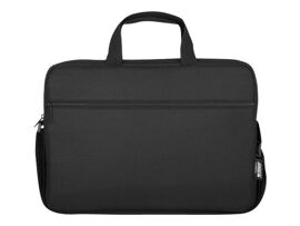 Urban Factory Nylee Toploading Laptop Bag 17.3" Black - Sacoche pour ordinateur portable - 17.3" - noir