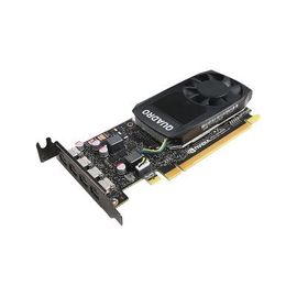 NVIDIA Quadro P1000 - Carte graphique - Quadro P1000 - 4 Go GDDR5 profil bas - 4 x Mini DisplayPort - pour ThinkStation P320 30BJ (SFF), 30BK (SFF), 30BS (SFF); P330 30C7 (SFF), 30C8 (SFF), 30CA...