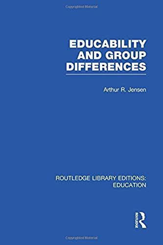 Jensen, A: Educability And Group Differences
