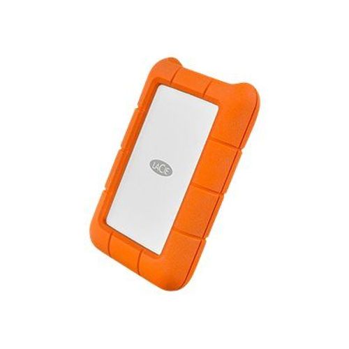 LaCie Rugged USB-C - Disque dur - 2 To - externe (portable) - USB 3.1 Gen 1 (USB-C connecteur) - orange