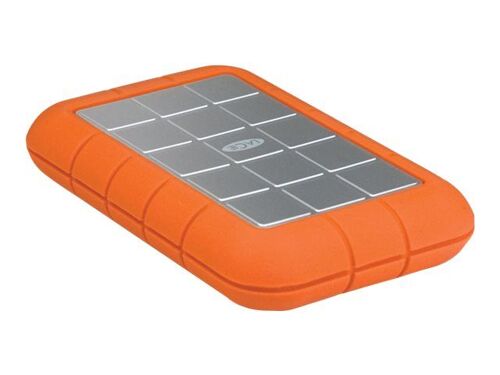 LaCie Rugged Triple - Disque dur - chiffré - 500 Go - externe (portable) - FireWire 800 / USB 3.0 - 7200 tours/min - AES 256 bits