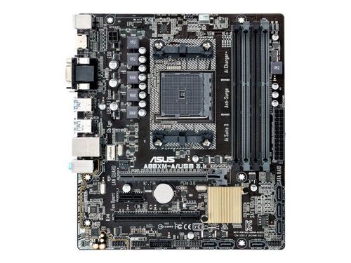 ASUS A88XM-A/USB 3.1 - Carte-mère - micro ATX - Socket FM2+ - AMD A88X Chipset - USB 3.0, USB 3.1 Gen 2 - Gigabit LAN - carte graphique embarquée (unité centrale requise) - audio HD (8 canaux)