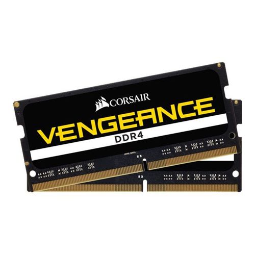 CORSAIR Vengeance - DDR4 - kit - 32 Go: 2 x 16 Go - SO DIMM 260 broches - 2400 MHz / PC4-19200 - CL16 - 1.2 V - mémoire sans tampon - non ECC