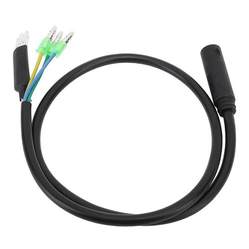 Câble D'extension De Moteur De Vélo Électrique M6 Femelle 9 Broches Câble D'extension Étanche Pour Kit De Conversion De Moteur De Moyeu Arrière Avant 66cm