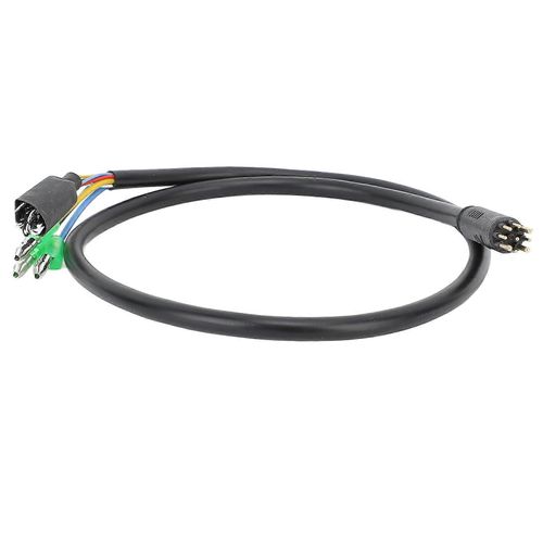 Câble D'extension De Moteur De Vélo Électrique M6 Mâle 9 Broches Câble D'extension Étanche Pour Kit De Conversion De Moteur De Moyeu Avant Arrière 66cm