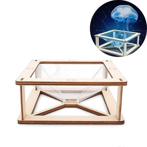Projecteur d'hologramme 3D Pyramide Mobile Smartphone Hologramme Affichage holographique 3D