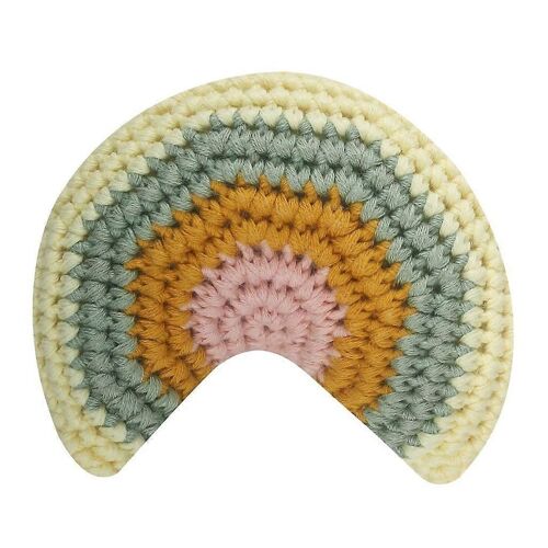 Babys Rattle Toy Arc-en-ciel Babys Toy Crochet Arc-en-ciel Jouet Berceau Jouet Dormir Jouet