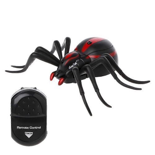 Télécommande réaliste fausse araignée RC farce insecte effrayant tour de jouet