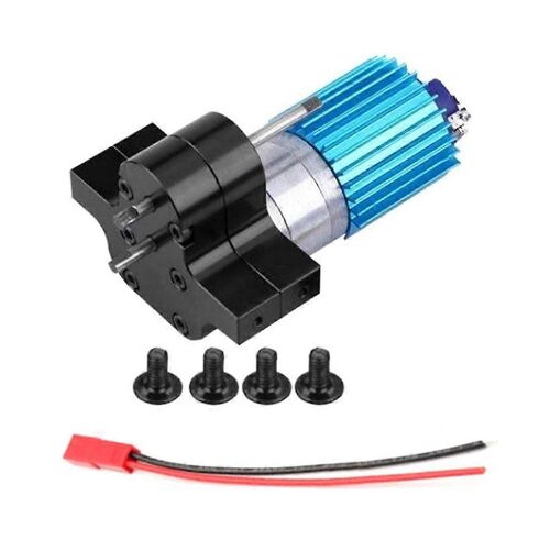 Moteur 370 Brossé Avec Dissipateur Thermique En Alliage Ensemble De Boîte De Vitesses Pour Wpl Henglong C14 C24 B14