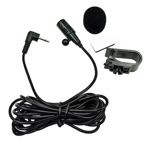 2.5mm / 3.5mm Jack Plug Mic Stéréo Mini Filaire Externe Audio Microphone 3m