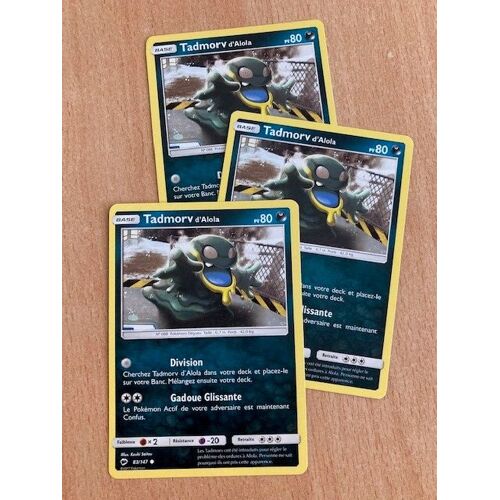 (885) 3x Tadmorv D'alola (Pokemon)