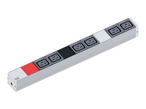 Bachmann IT PDU Basic - Unité de distribution secteur (rack-montable) - CA 400 V - triphasé - connecteurs de sortie : 6 - 1U - 19