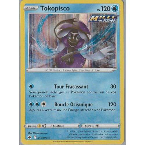 Carte Pokemon - Tokopisco - 040/198 - Holo-Rare - Eb6 Règne De Glace -
