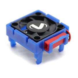 Dissipateur Thermique Rouge 42mm Avec Ventilateur 30x30mm LED – Pour Moteur RC 1/10 1/8 – Integy