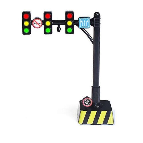 Jouet de feu de signalisation pour enfantsJouets de modèle de feu de signalisation pour enfants Ensemble de jeu d'éducation précoce pour enfants en bas âge avec 19 défaillances routières