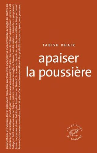Apaiser La Poussière