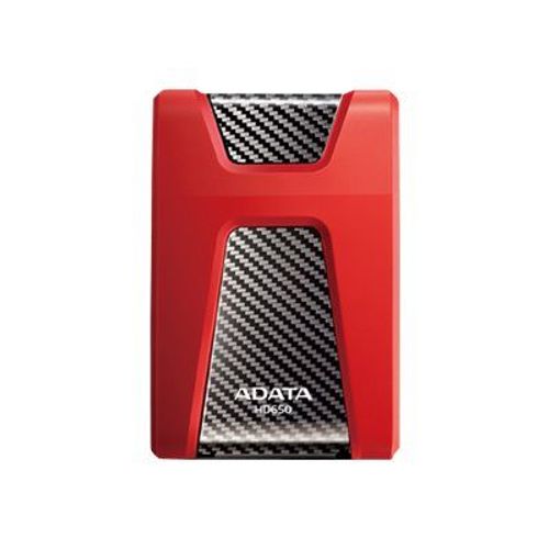 ADATA DashDrive Durable HD650 - Disque dur - 1 To - externe (portable) - 2.5" - USB 3.0 - rouge