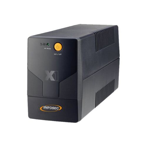 INFOSEC X1 EX 700 - Onduleur - CA 110-120/220-240 V - 700 VA - connecteurs de sortie : 2