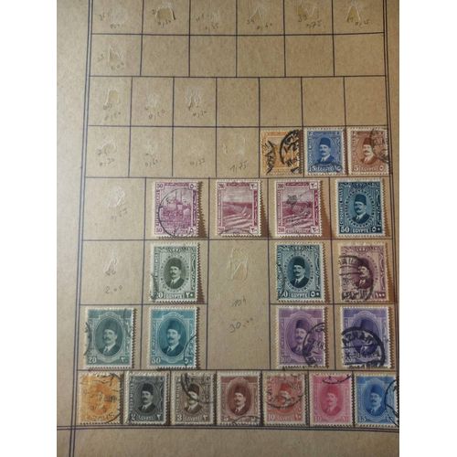 Feuille De Timbre Egypte 