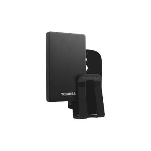 Toshiba StorE Alu TV KIT - Disque dur - 1 To - externe (portable) - 2.5" - USB 3.0 - noir