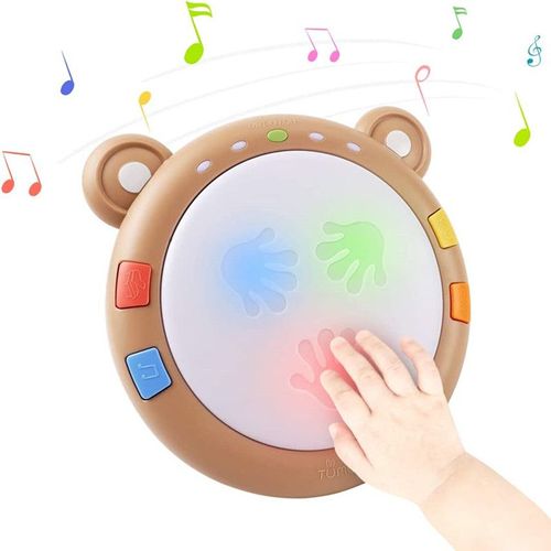 Jouet Musical Bébé, Tambour Musical Jouet Interactif Cadeau, Jeux Électroniques Pour Enfants