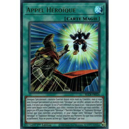 Appel Héroïque Blcr-Fr026