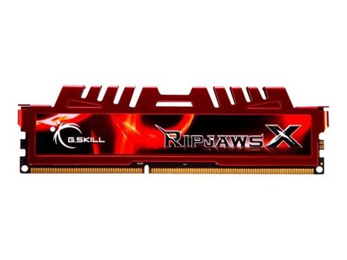 G.Skill Ripjaws-X F3-12800CL9S-4GBXL - DDR3 - module - 4 Go - DIMM 240 broches - 1600 MHz / PC3-12800 - CL9 - 1.5 V - mémoire sans tampon - non ECC