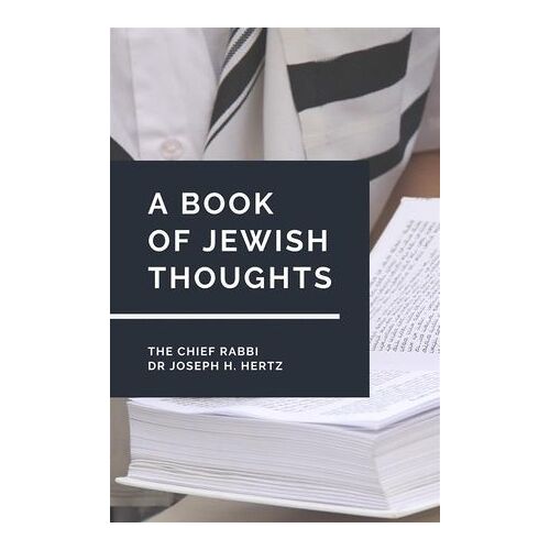 A Book Of Jewish Thoughts