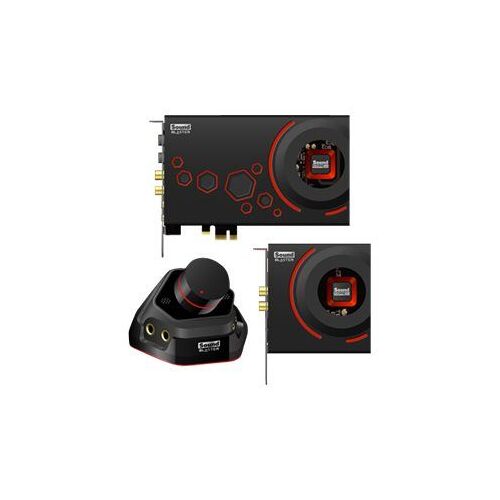 Creative Sound Blaster ZxR - Carte son avec module d'extension - 24 bits - 192 kHz - 124 dB rapport signal à bruit - 5.1 - PCIe - Sound Core3D