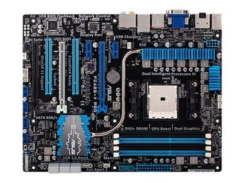ASUS F2A85-V PRO - Carte-mère - ATX - Socket FM2 - AMD A85X Chipset - USB 3.0 - Gigabit LAN - carte graphique embarquée (unité centrale requise) - audio HD (8 canaux)
