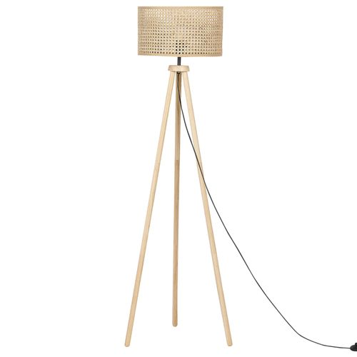 Lampadaire En Rotin Naturel Penton