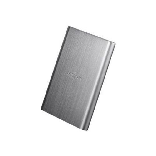 Sony HD-E1 - Disque dur - 1 To - externe (portable) - 2.5" - USB 3.0 - argent - pour Sony PlayStation 3, Sony PlayStation 3 Slim; VAIO Fit 14; VAIO Pro SVP11223, SVP1321