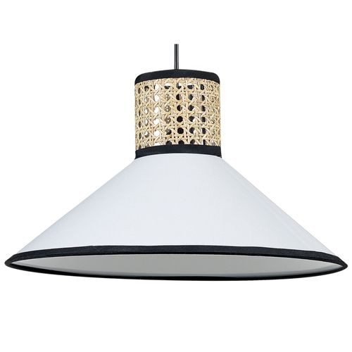 Lampe Suspension Mantua Rotin Blanc