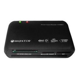 Woxter Smar Card Reader Combo - Lecteur de carte (MS, MS PRO, MMC, SD, xD, TransFlash, microSD, SDHC, MS Micro) - USB 2.0