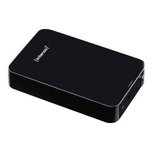 Intenso Memory Center - Disque dur - 3 To - externe (de bureau) - 3.5" - USB 3.0 - 5400 tours/min - mémoire tampon : 32 Mo - noir
